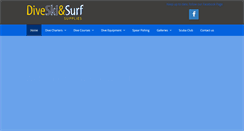 Desktop Screenshot of diveskisurf.com
